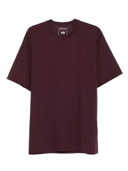Y-3: Футболка с коротким рукавом 