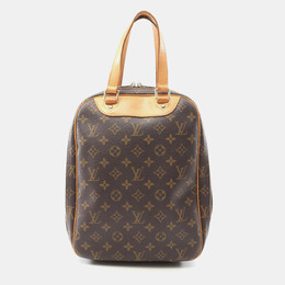 Louis Vuitton: Коричневая сумка на руку 