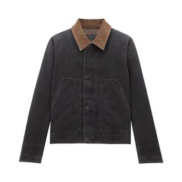 Saint Laurent: Чёрная куртка 