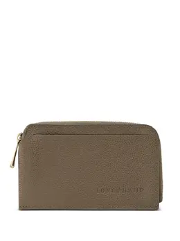 Longchamp: Зелёный кошелёк 