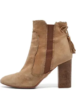 Aquazzura: Коричневые ботинки 