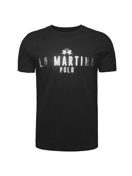 La Martina: Чёрная рубашка 