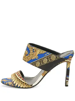 Versace Pre-Owned: Голубые сандалии 