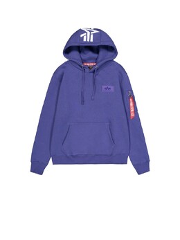 Alpha Industries: Фиолетовая толстовка 