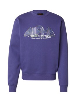 Alpha Industries: Фиолетовая толстовка 