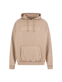 GUESS: Бежевая толстовка 