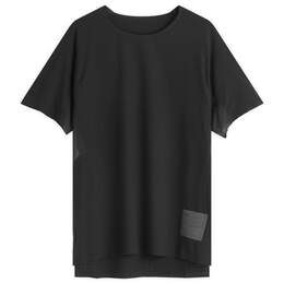 Y-3: Чёрная футболка 
