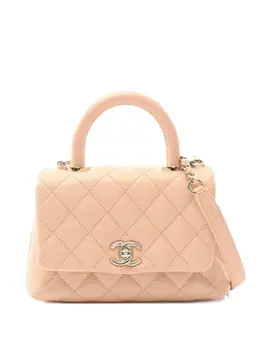 CHANEL Pre-Owned: Розовая сумка-шоппер 