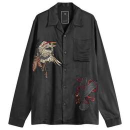 Maharishi: Рубашка с вышивкой 