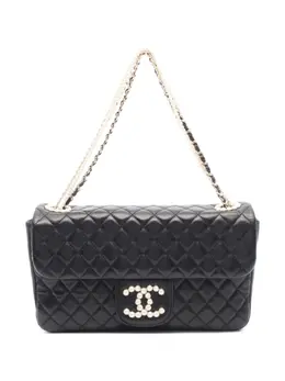 CHANEL Pre-Owned: Чёрная сумка 
