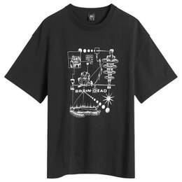 Brain Dead: Чёрная футболка 
