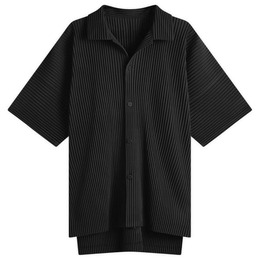 Homme Plissé Issey Miyake: Чёрная рубашка 
