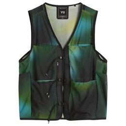 Y-3: Жилет с принтом 