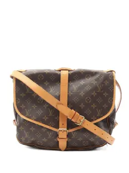 Louis Vuitton Pre-Owned: Коричневая сумка 