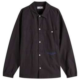 Stone Island: Синяя рубашка  Tela