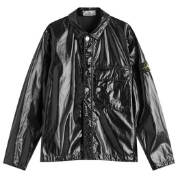 Stone Island: Куртка-рубашка  Mussola Gommata