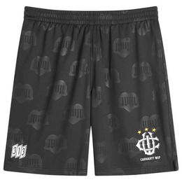 Carhartt WIP: Чёрные шорты 