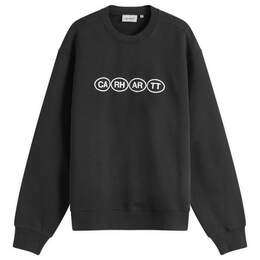 Carhartt WIP: Чёрная толстовка 