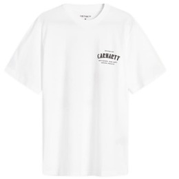 Carhartt WIP: Белая футболка 