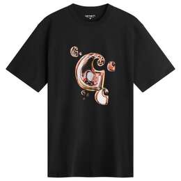 Carhartt WIP: Чёрная футболка 