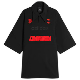 Adidas: Чёрная рубашка  X