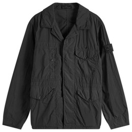 Stone Island: Чёрная куртка  Ghost