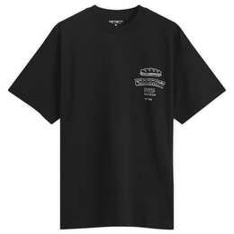 Carhartt WIP: Чёрная футболка 