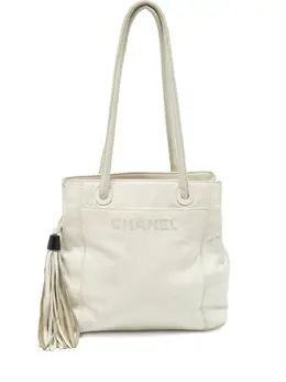 CHANEL Pre-Owned: Белая сумка 