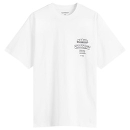Carhartt WIP: Белая футболка 