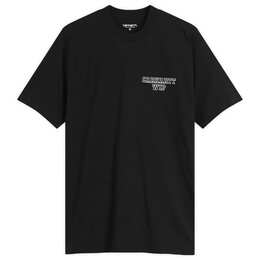 Carhartt WIP: Чёрная футболка 