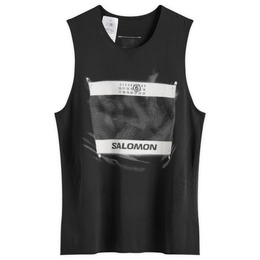MM6 Maison Margiela: Чёрная майка 