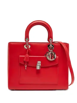 Christian Dior Pre-Owned: Красная сумка-шоппер 