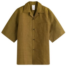Visvim: Рубашка цвета хаки 