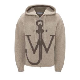 JW Anderson: Кардиган  Anchor с капюшоном