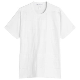Comme Des Garcons Shirt: Белая футболка 