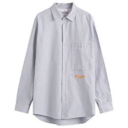 Stone Island: Рубашка в полоску 