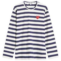 Comme Des Garçons Play: Футболка с длинным рукавом 