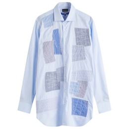 Junya Watanabe Man: Синяя футболка 