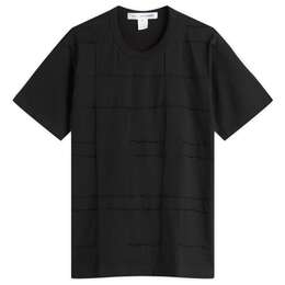 Comme Des Garcons Shirt: Чёрная футболка 