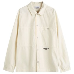 Stone Island: Белая рубашка  Tela