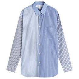 Comme Des Garcons Shirt: Рубашка в полоску 