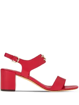 Ferragamo: Яркие сандалии  Gancini