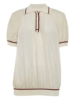 Hermès Pre-Owned: Белое поло 