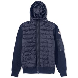 Moncler: Пуховик с капюшоном 