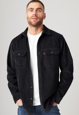 Levi's: Чёрная рубашка  Jackson