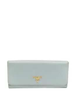 Prada Pre-Owned: Светлый кошелёк 