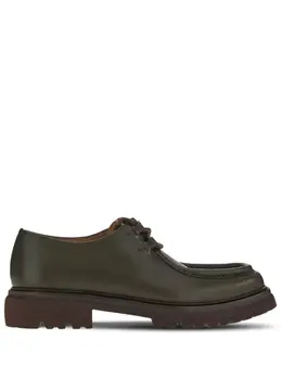 Ferragamo: Тёмные туфли 