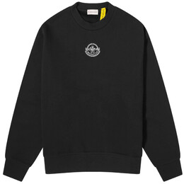 Moncler Genius: Чёрный свитшот 