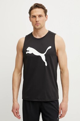 PUMA: Чёрная футболка  Essentials