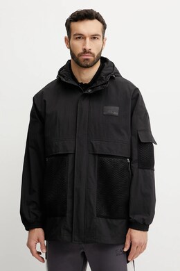 EA7 Emporio Armani: Чёрная куртка 